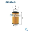 Filtron Olajszűrő (OE 674/3)