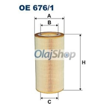 Filtron Olajszűrő (OE 676/1) olajszűrő