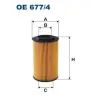 Filtron olajszűrő OE 677/4