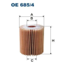 Filtron olajszűrő OE 685/4