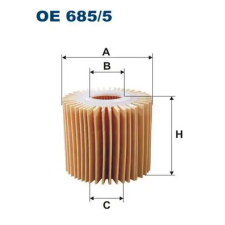 Filtron olajszűrő OE 685/5 autóalkatrész