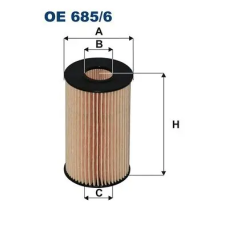 Filtron olajszűrő OE 685/6 autóalkatrész