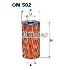 Filtron Olajszűrő (OM 502) olajszűrő
