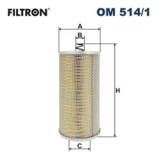 Filtron olajszűrő OM 514/1 autóalkatrész