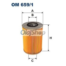 Filtron Olajszűrő (OM 659/1) olajszűrő