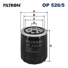 Filtron olajszűrő OP 526/5 autóalkatrész