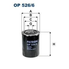 Filtron olajszűrő OP 526/6 autóalkatrész