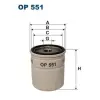 Filtron olajszűrő OP 551
