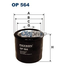 Filtron Olajszűrő (OP 564) olajszűrő