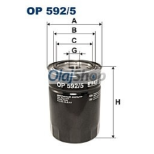 Filtron Olajszűrő (OP 592/5) olajszűrő