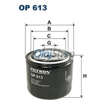 Filtron Olajszűrő (OP 613) olajszűrő
