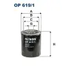 Filtron olajszűrő OP 619/1