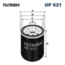 Filtron olajszűrő OP 621 autóalkatrész