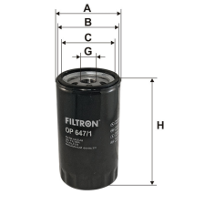 Filtron OP647/1 olajszűrő olajszűrő