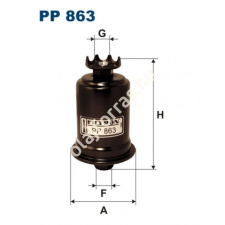 Filtron PP863 Filtron üzemanyagszűrő üzemanyagszűrő
