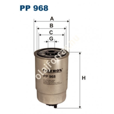 Filtron PP968 Filtron üzemanyagszűrő üzemanyagszűrő