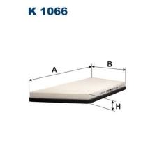 Filtron Szűrő, utastér levegő FILTRON K 1066 levegőszűrő