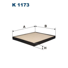 Filtron Szűrő, utastér levegő FILTRON K 1173 levegőszűrő