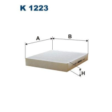 Filtron Szűrő, utastér levegő FILTRON K 1223 levegőszűrő