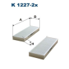 Filtron Szűrő, utastér levegő FILTRON K 1227-2x