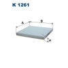 Filtron Szűrő, utastér levegő FILTRON K 1261