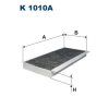 Filtron szűrő, utastér levegő K 1010A