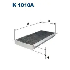 Filtron szűrő, utastér levegő K 1010A autóalkatrész