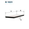 Filtron szűrő, utastér levegő K 1031