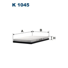 Filtron szűrő, utastér levegő K 1045 autóalkatrész