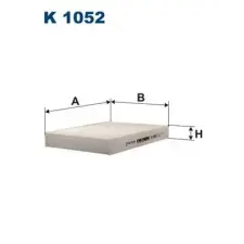 Filtron szűrő, utastér levegő K 1052 autóalkatrész
