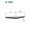 Filtron szűrő, utastér levegő K 1091