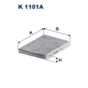 Filtron szűrő, utastér levegő K 1101A