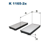 Filtron szűrő, utastér levegő K 1165-2x