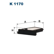 Filtron szűrő, utastér levegő K 1170 autóalkatrész