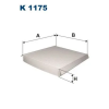 Filtron szűrő, utastér levegő K 1175