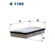 Filtron szűrő, utastér levegő K 1185 autóalkatrész