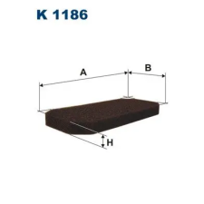 Filtron szűrő, utastér levegő K 1186 autóalkatrész