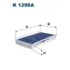 Filtron szűrő, utastér levegő K 1296A