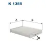 Filtron szűrő, utastér levegő K 1355
