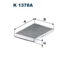 Filtron szűrő, utastér levegő K 1378A autóalkatrész