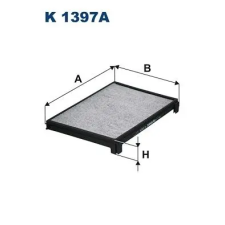 Filtron szűrő, utastér levegő K 1397A autóalkatrész