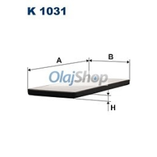 Filtron Utastérszűrő (K 1031) pollenszűrő