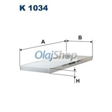 Filtron Utastérszűrő (K 1034) pollenszűrő