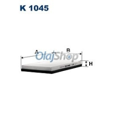 Filtron Utastérszűrő (K 1045) pollenszűrő