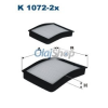 Filtron Utastérszűrő (K 1072-2X)