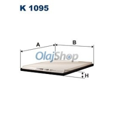 Filtron Utastérszűrő (K 1095) pollenszűrő