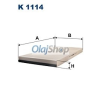 Filtron Utastérszűrő (K 1114)