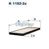 Filtron Utastérszűrő (K 1182-2X)