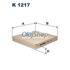 Filtron Utastérszűrő (K 1217) pollenszűrő