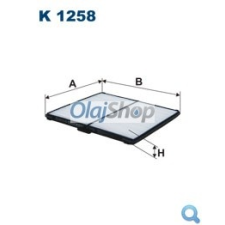 Filtron Utastérszűrő (K 1258) pollenszűrő